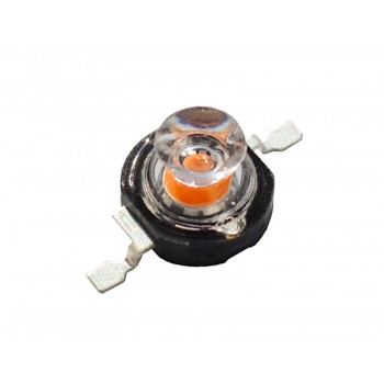 Сверхъяркий светодиод LED 1W Red with lens